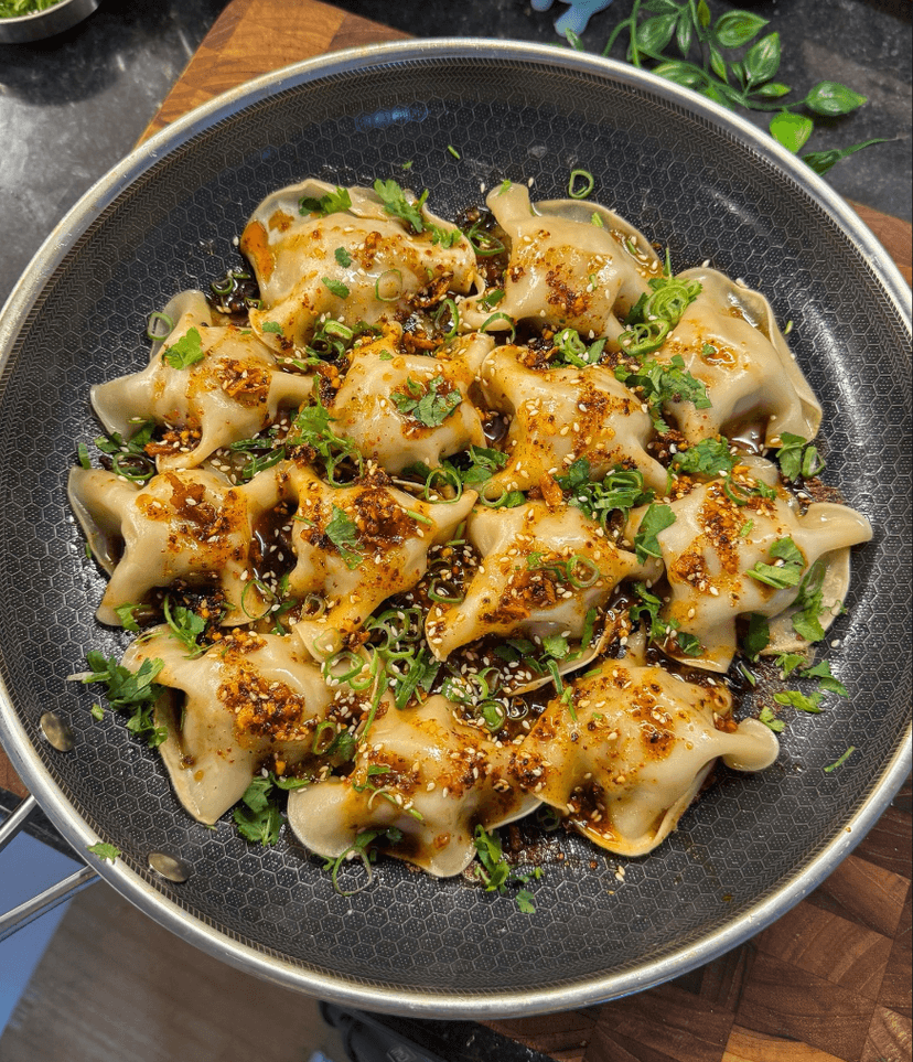 Viral One Pot No-Fold Dumpling Hack (Blanket Dumpling)