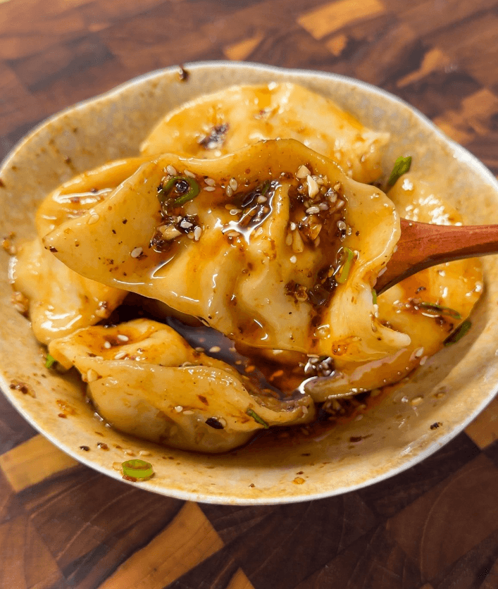 Sichuan Zhong Dumplings (zhong shui jiao 钟水饺)
