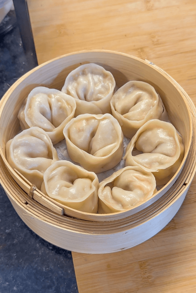 Steamed Kimchi & Pork Mandu