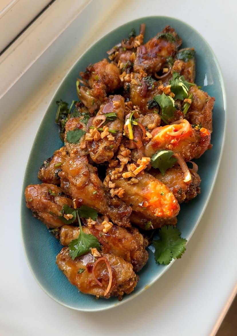 Airfried Vietnamese Fish Sauce Wings