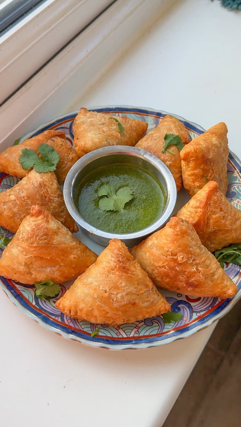 ‘Cheat’ Butter Chicken Samosa